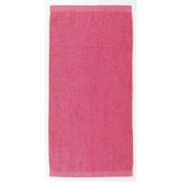Drap de bain framboise à personnaliser