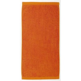 Drap de bain mandarine à personnaliser