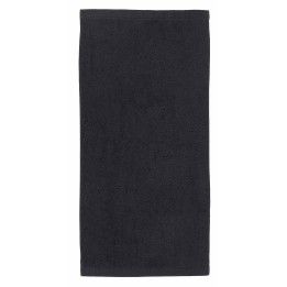 Drap de bain noir à personnaliser