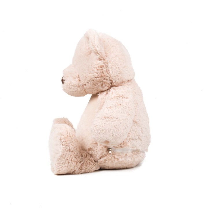 Vue de côté : peluche ours