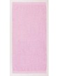 Serviette de bain rose à personnaliser