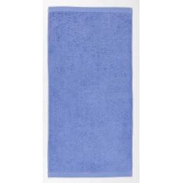 Serviette de bain bleu azur à personnaliser