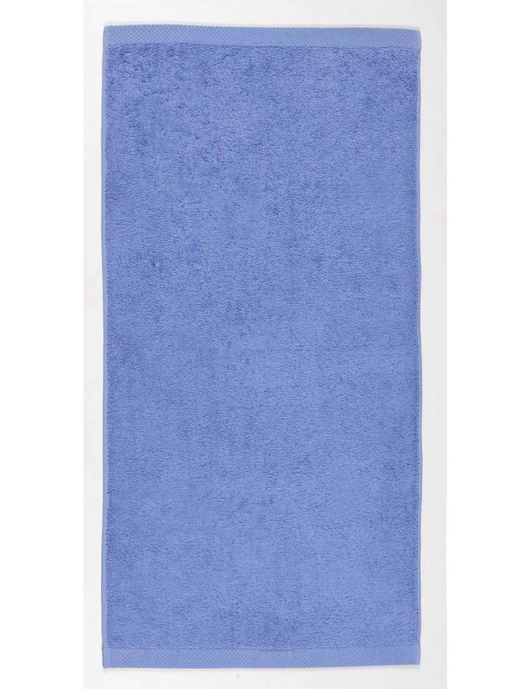 Serviette bleu azur à personnaliser