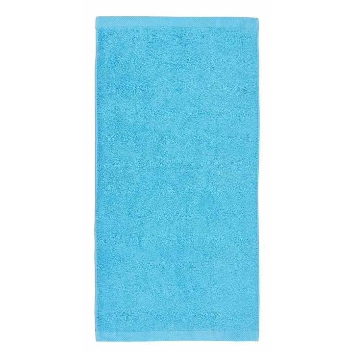 Serviette bleu océan à personnaliser