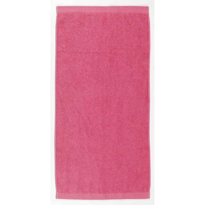 Serviette framboise à personnaliser