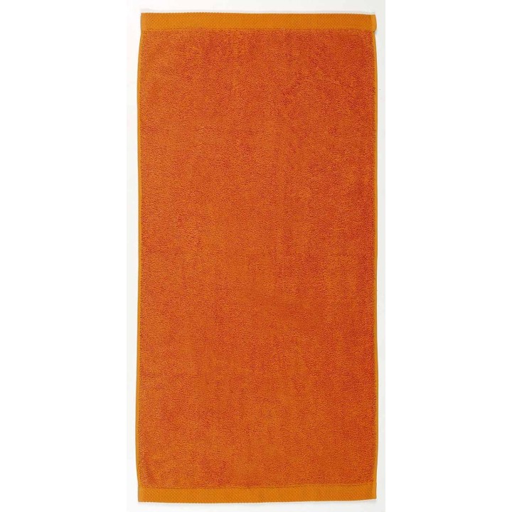 Serviette de bain mandarine à personnaliser