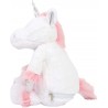 vue  de côté : peluche licorne personnalisée