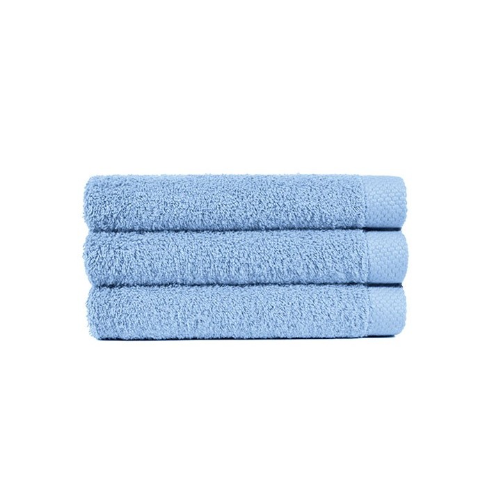 Maxi drap de bain bleu azur personnalisé