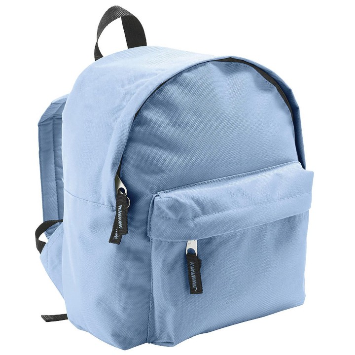 Sac à dos bleu clair à personnaliser