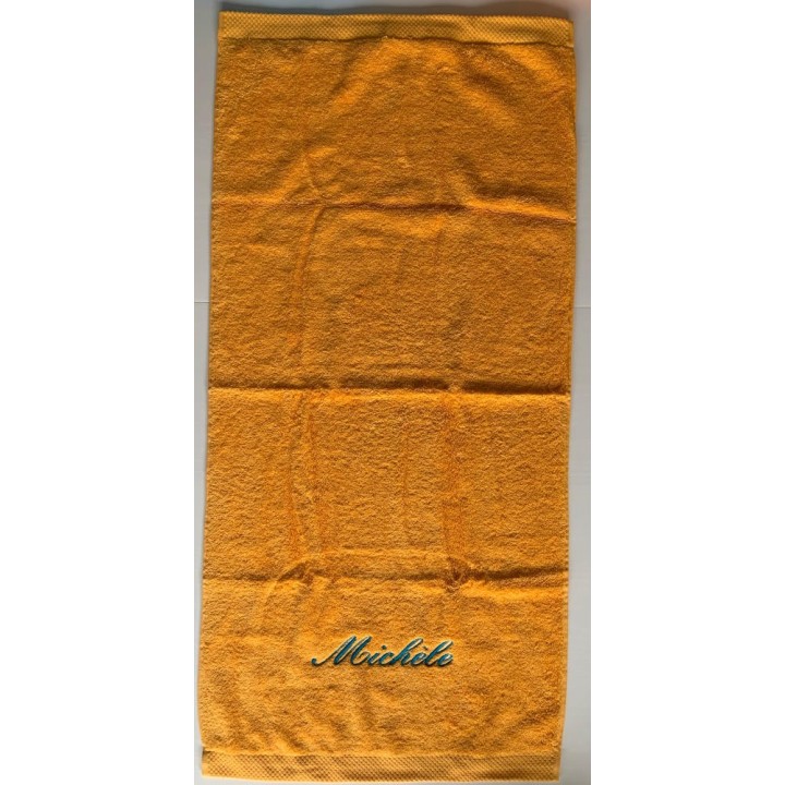 Aperçu serviette personnalisée prénom