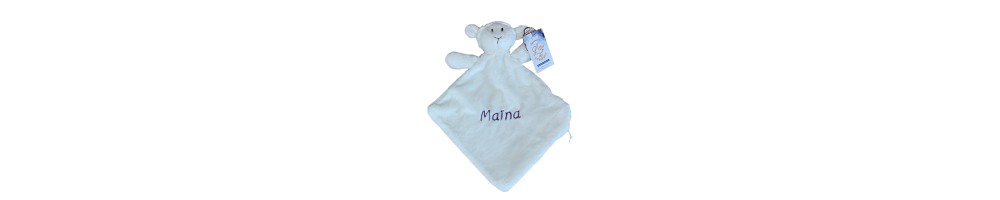Doudou Personnalisé au Prénom | Cadeau de Naissance Unique