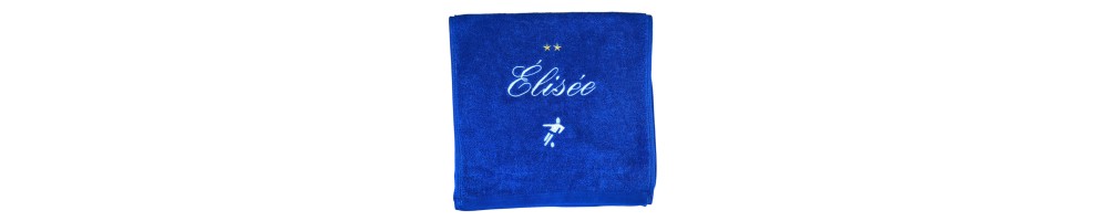 Serviette de Sport Personnalisée & Brodée | L'Effet des Couleurs